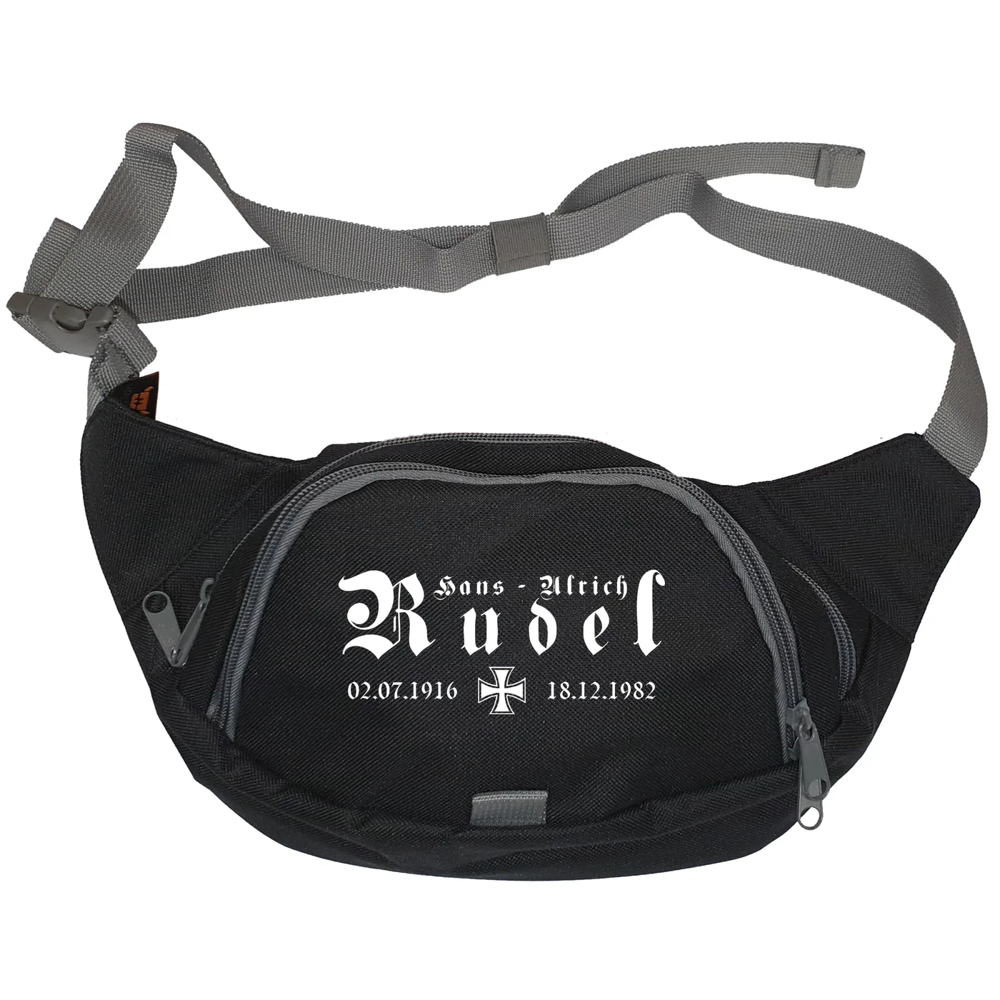 Bestickte Gürteltasche "V3" - Hans Ulrich Rudel, Kreuz