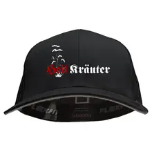 Besticktes Flexfit Basecap "Hödur" - Heil Kräuter Vorderseite