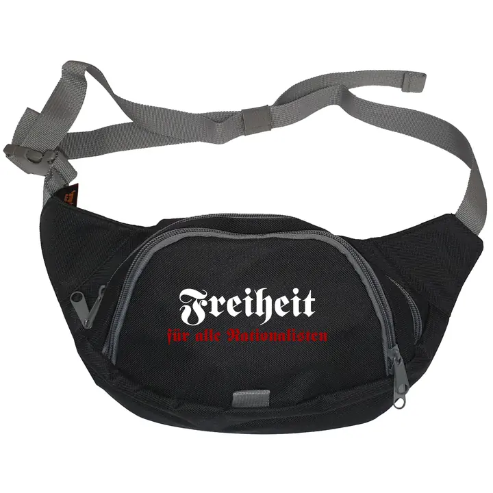 Bestickte Gürteltasche "V3" - Freiheit