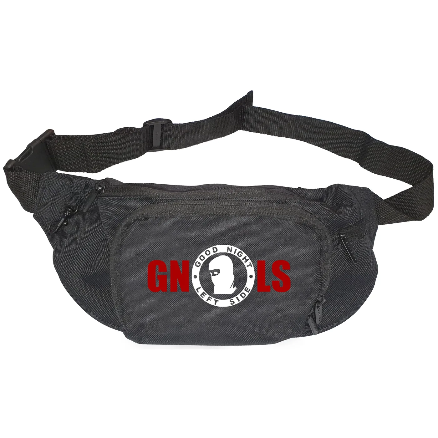 Bestickte Gürteltasche "V1" - Good night left side