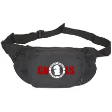 Bestickte Gürteltasche "V1" - Good night left side Vorderseite