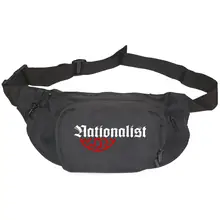 Bestickte Gürteltasche "V1" - Nationalist für Heimat, Volk und Vaterland Vorderseite