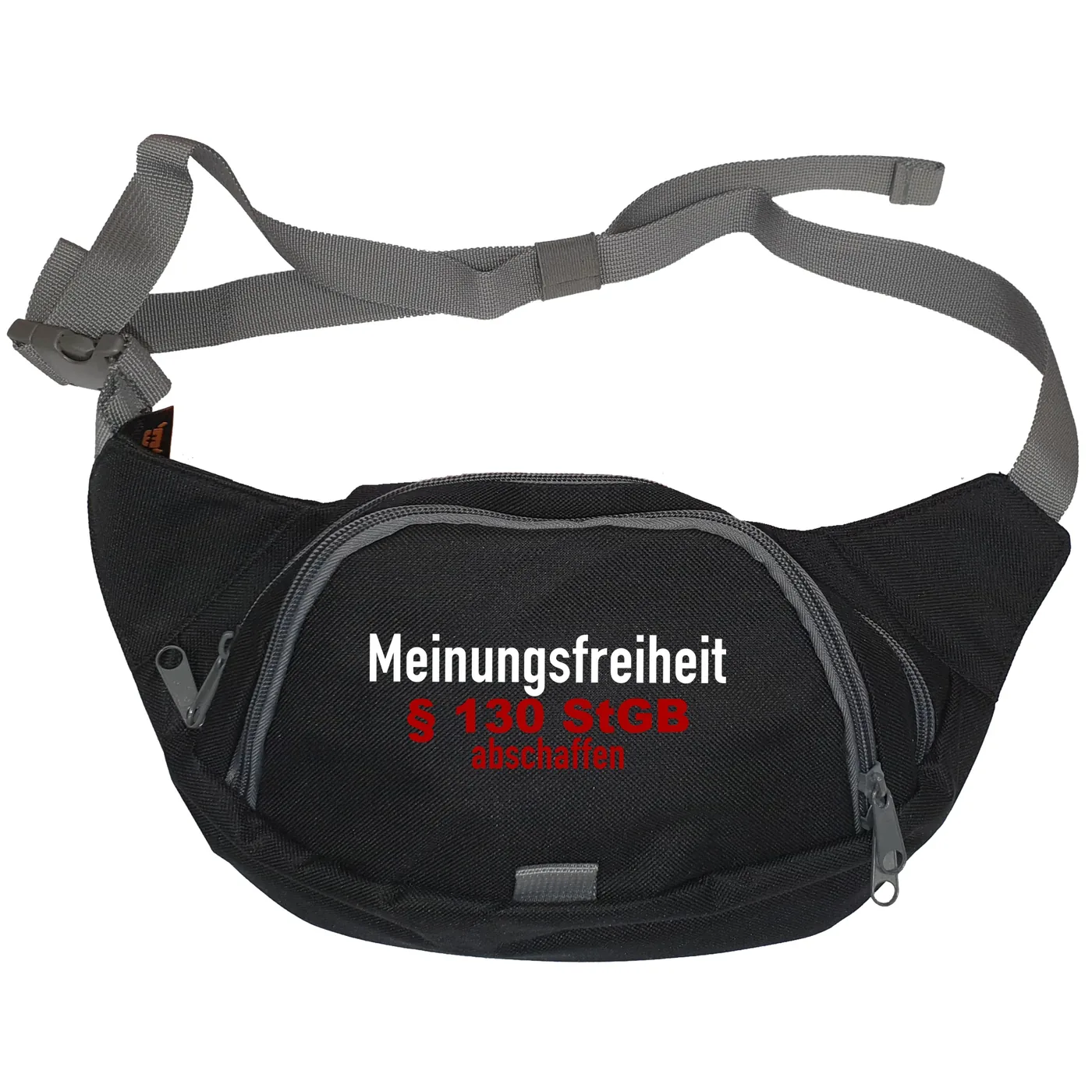 Bestickte Gürteltasche "V3" - Meinungsfreiheit