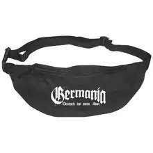 Bestickte Gürteltasche "V2" - Germania, Deutsch ist mein Sinn Vorderseite