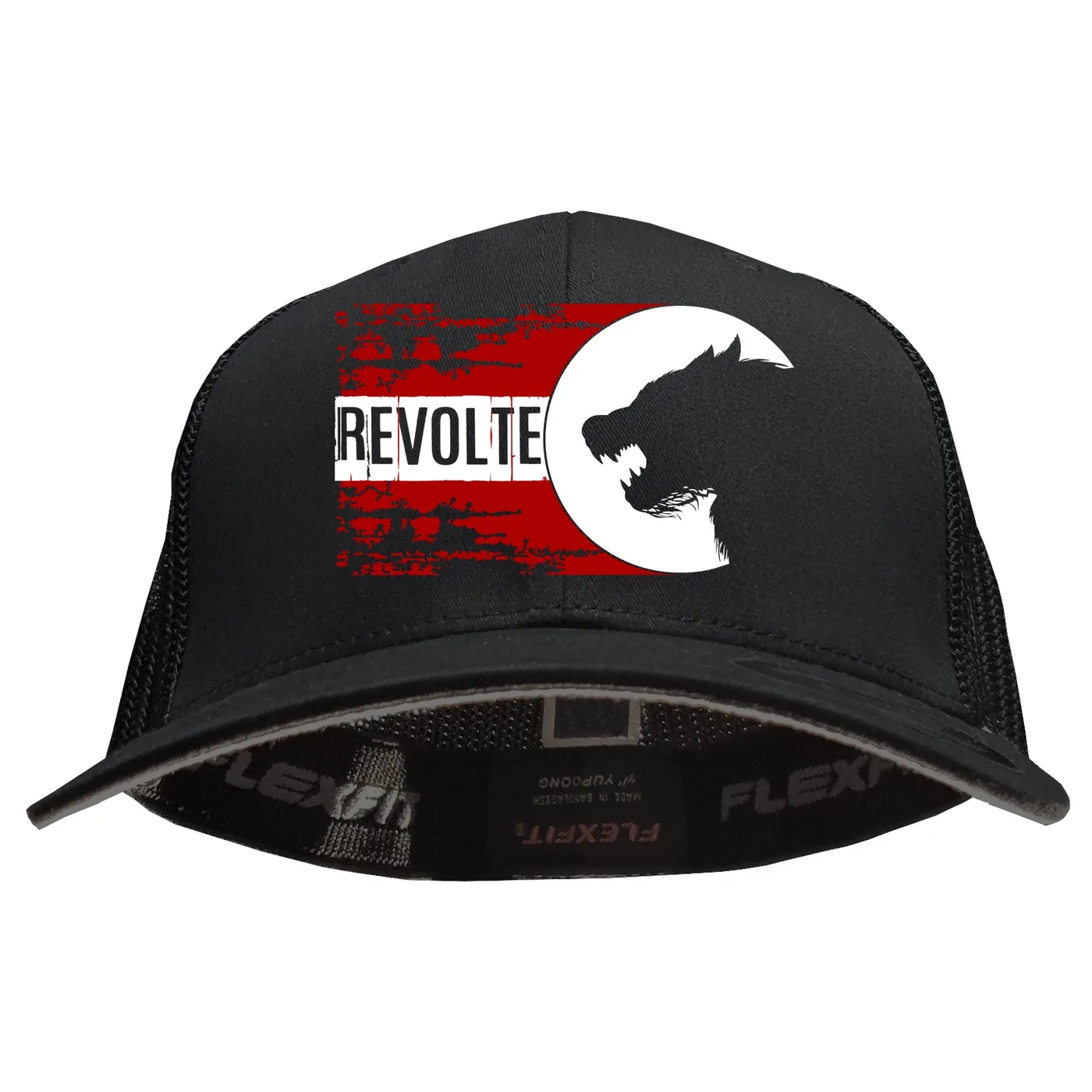Besticktes Flexfit Basecap "Hödur" - H8front Revolte