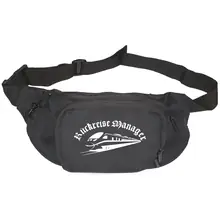 Bestickte Gürteltasche "V1" - Rückreisemanager Vorderseite