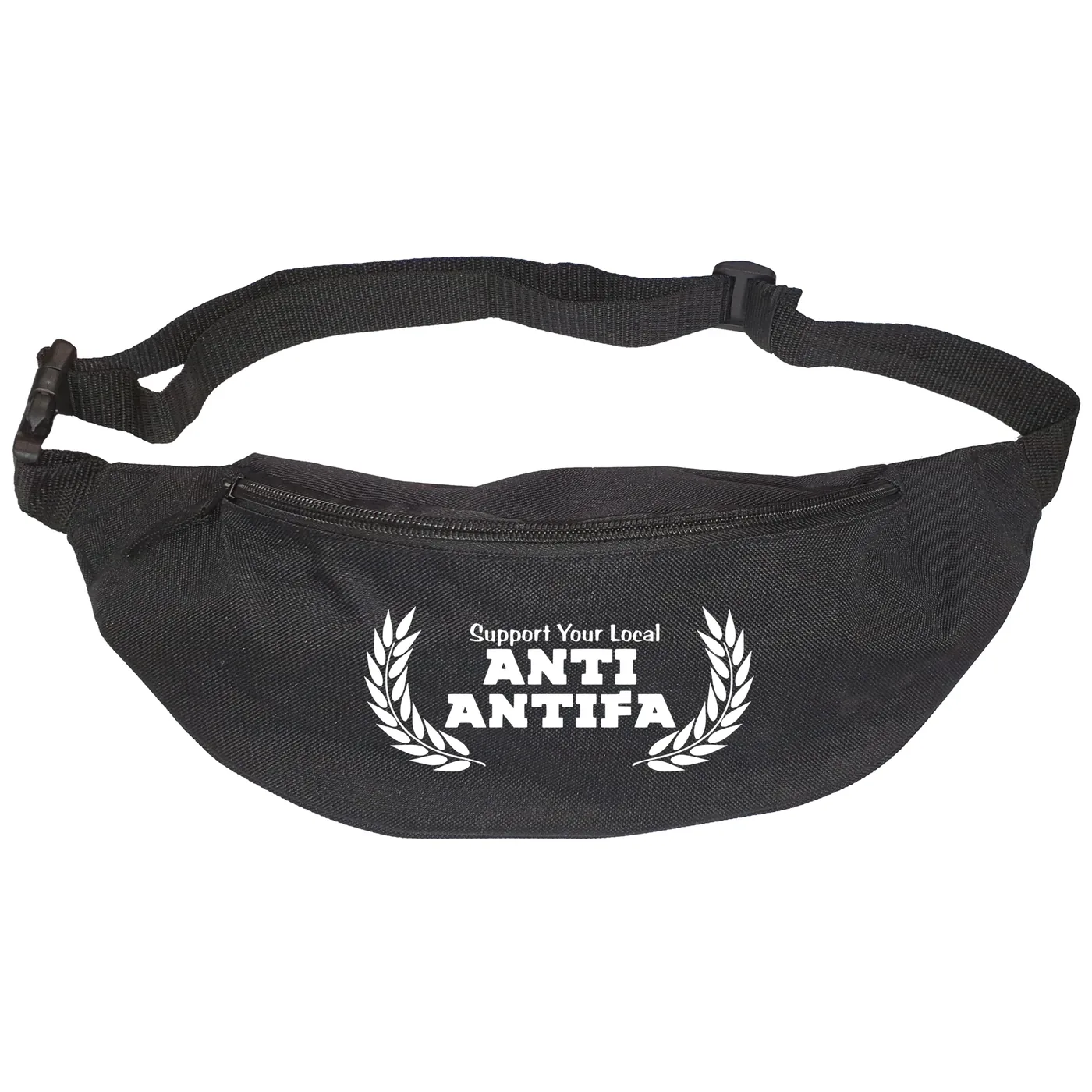 Bestickte Gürteltasche "V2" - Anti-Antifa
