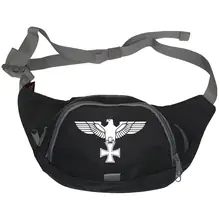 Bestickte Gürteltasche "V3" - Adler, Kreuz Vorderseite