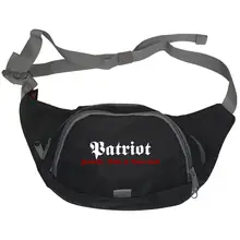 Bestickte Gürteltasche "V3" - Patriot Vorderseite