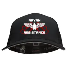Besticktes Flexfit Basecap "Hödur" - Aryan Resistance Vorderseite
