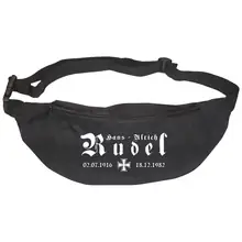 Bestickte Gürteltasche "V2" - Hans Ulrich Rudel, Kreuz Vorderseite