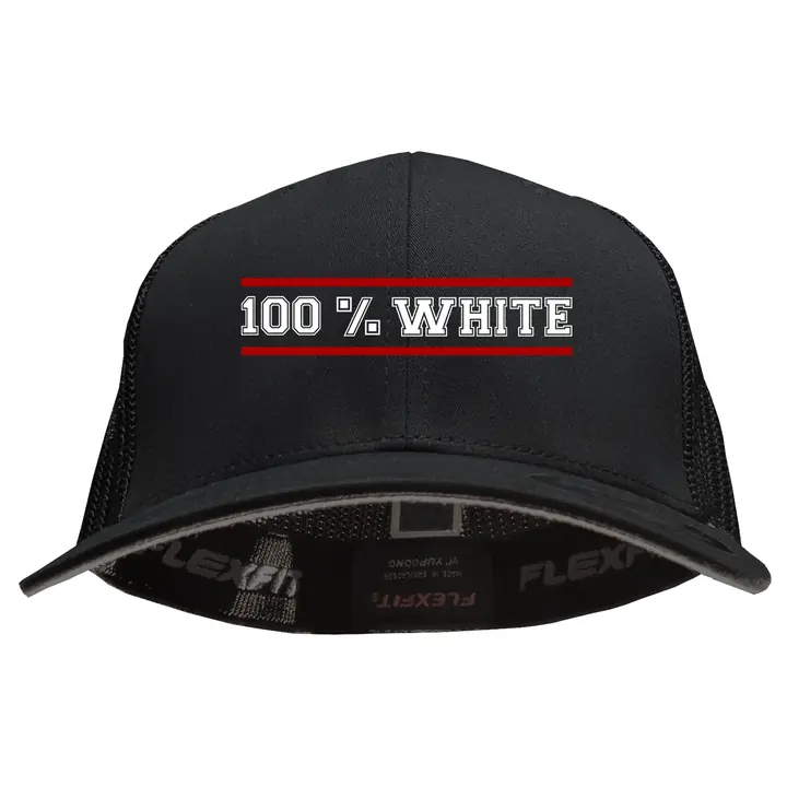 Besticktes Flexfit Basecap "Hödur" - 100% White