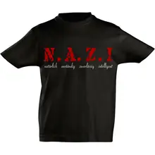 Kinder T-Shirt - Nazi, natürlich anständig Vorderseite