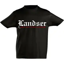 Kinder T-Shirt - Landser, eine deutsche legende Vorderseite