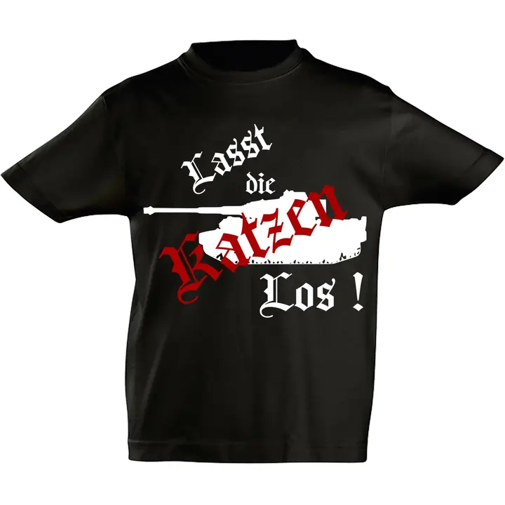 Kinder T-Shirt - Lasst die Katzen los