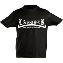 Kinder T-Shirt - Landser, weiß - gewählte Variante