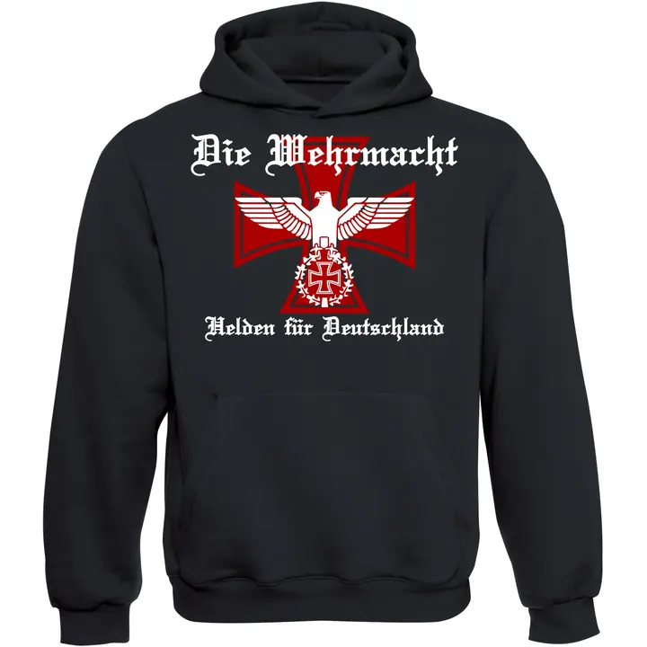 Kinder Kapuzenpullover - Die Wehrmacht, Helden für Deutschland