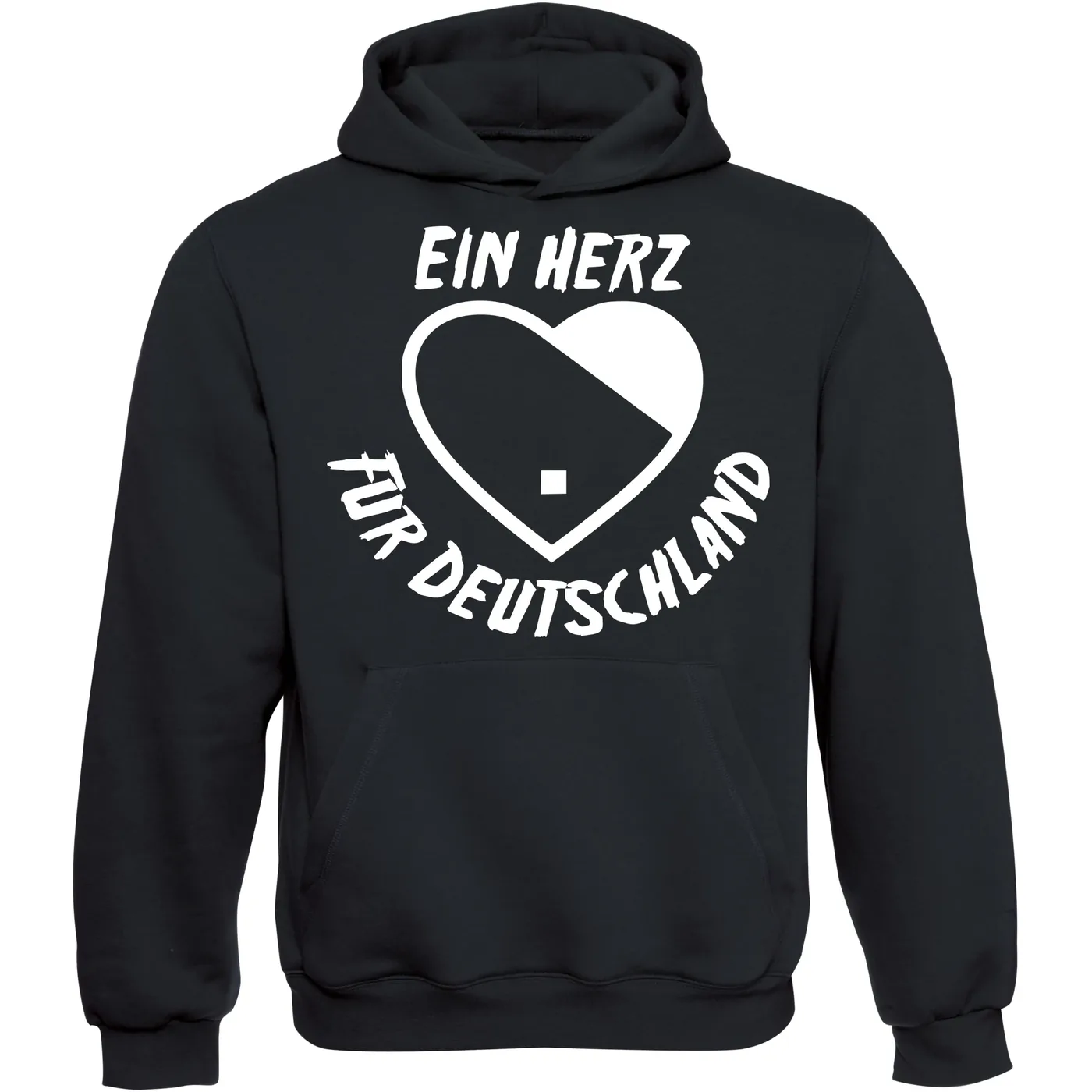 Kinder Kapuzenpullover - Ein Herz für Deutschland