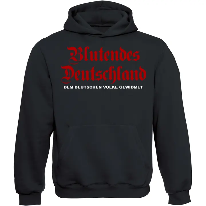 Kinder Kapuzenpullover - Blutendes Deutschland