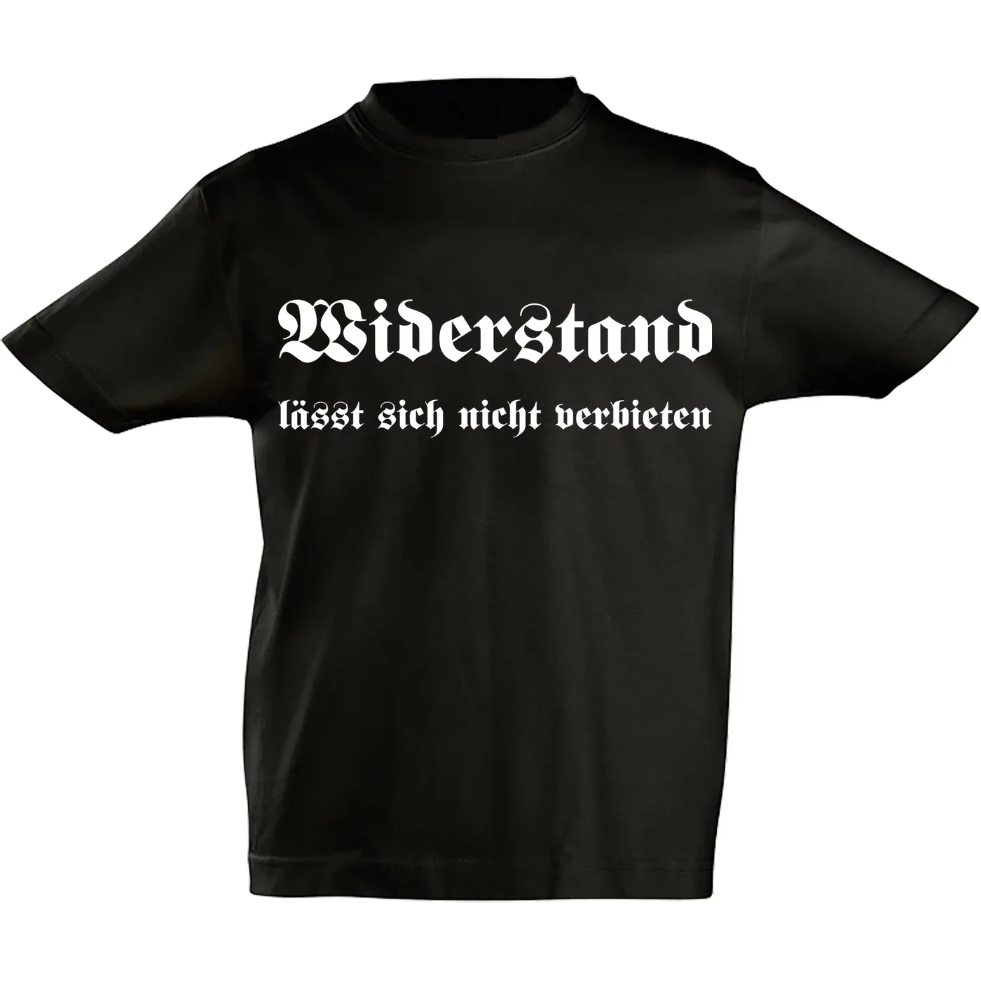 Kinder T-Shirt - Widerstand lässt sich nicht verbieten