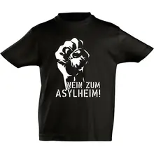 Kinder T-Shirt - Nein zum Asylheim - gewählte Variante