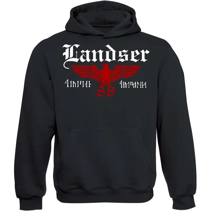 Kinder Kapuzenpullover - Landser, Adler 88