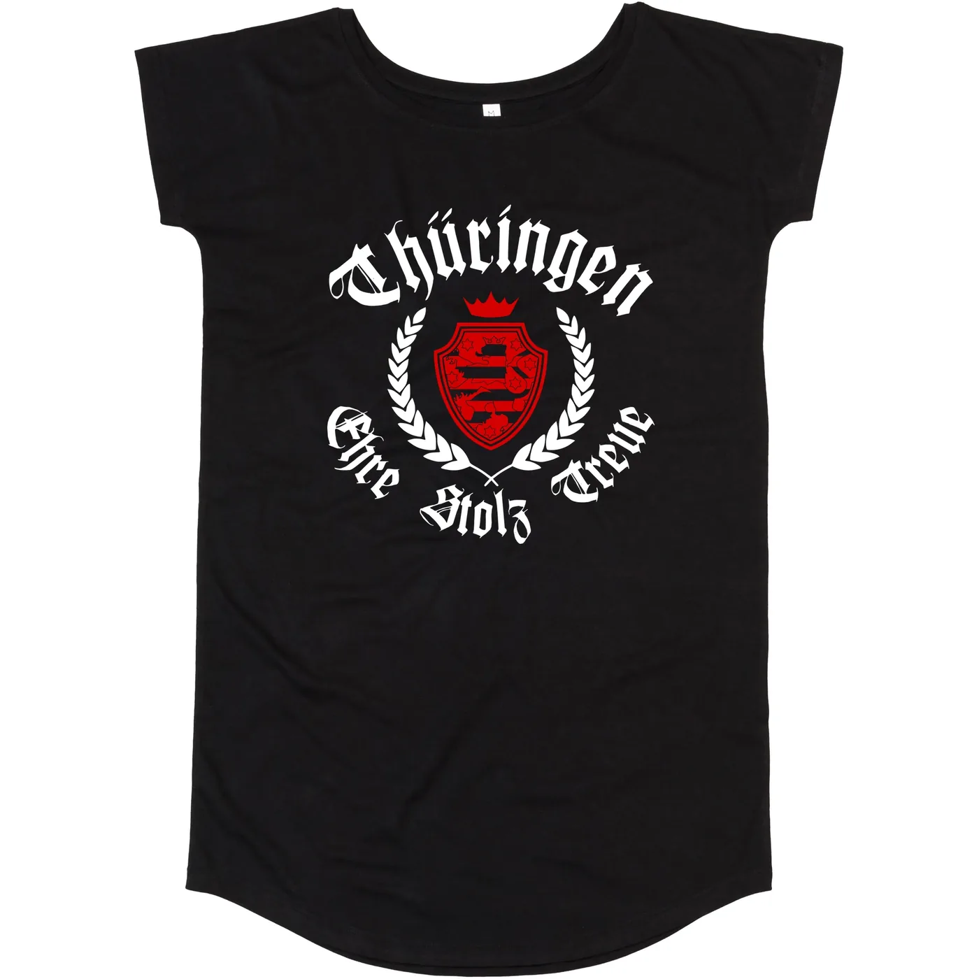 Damen T-Shirt Kleid - Thüringen, ehre stolz treue