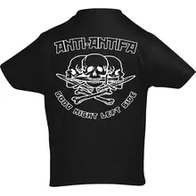 Kinder T-Shirt - Anti-Antifa Rückseite