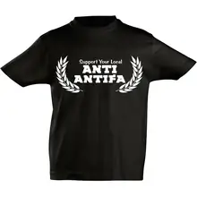 Kinder T-Shirt - Anti-Antifa Vorderseite
