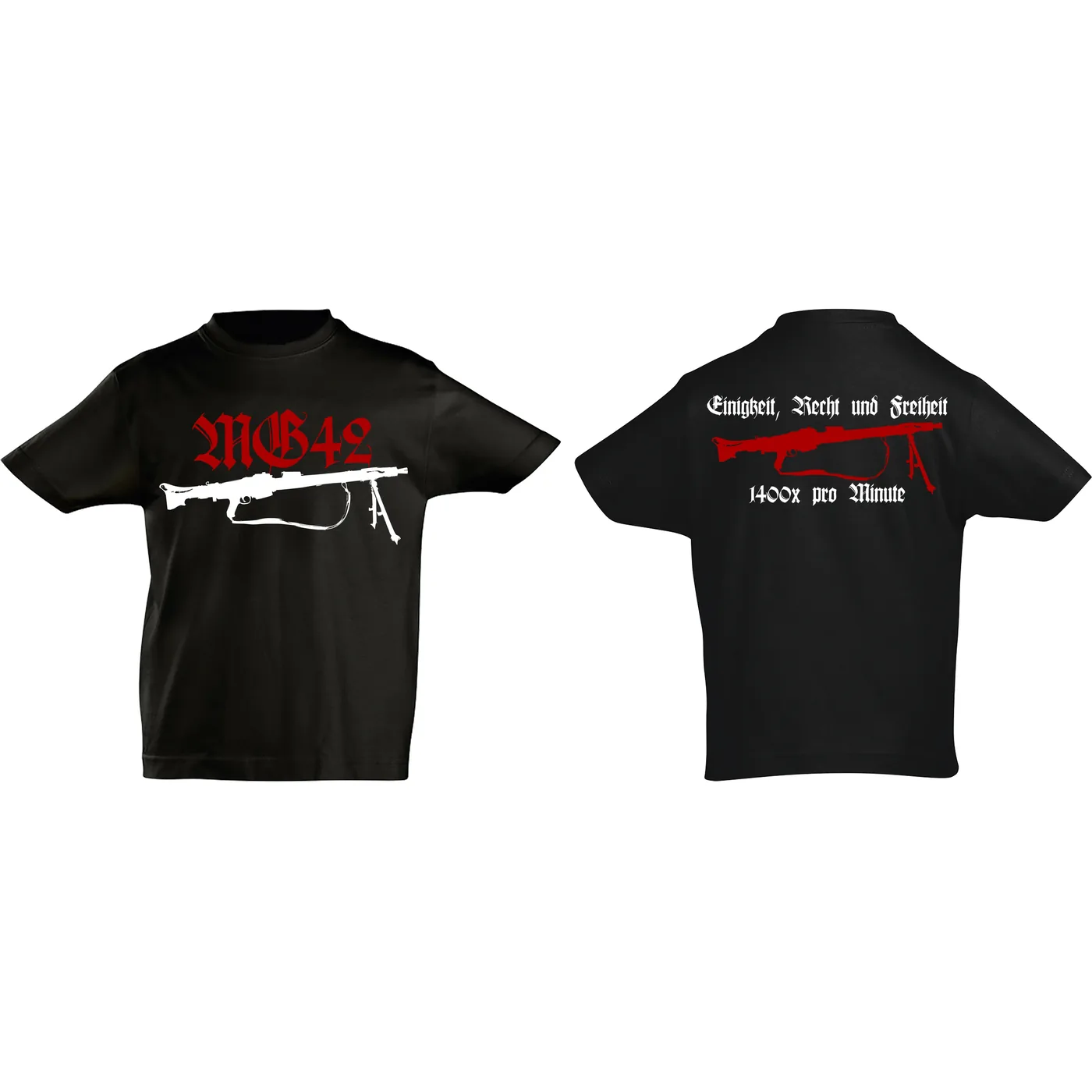 Kinder T-Shirt - Mg42 Einigkeit, Recht und Freiheit