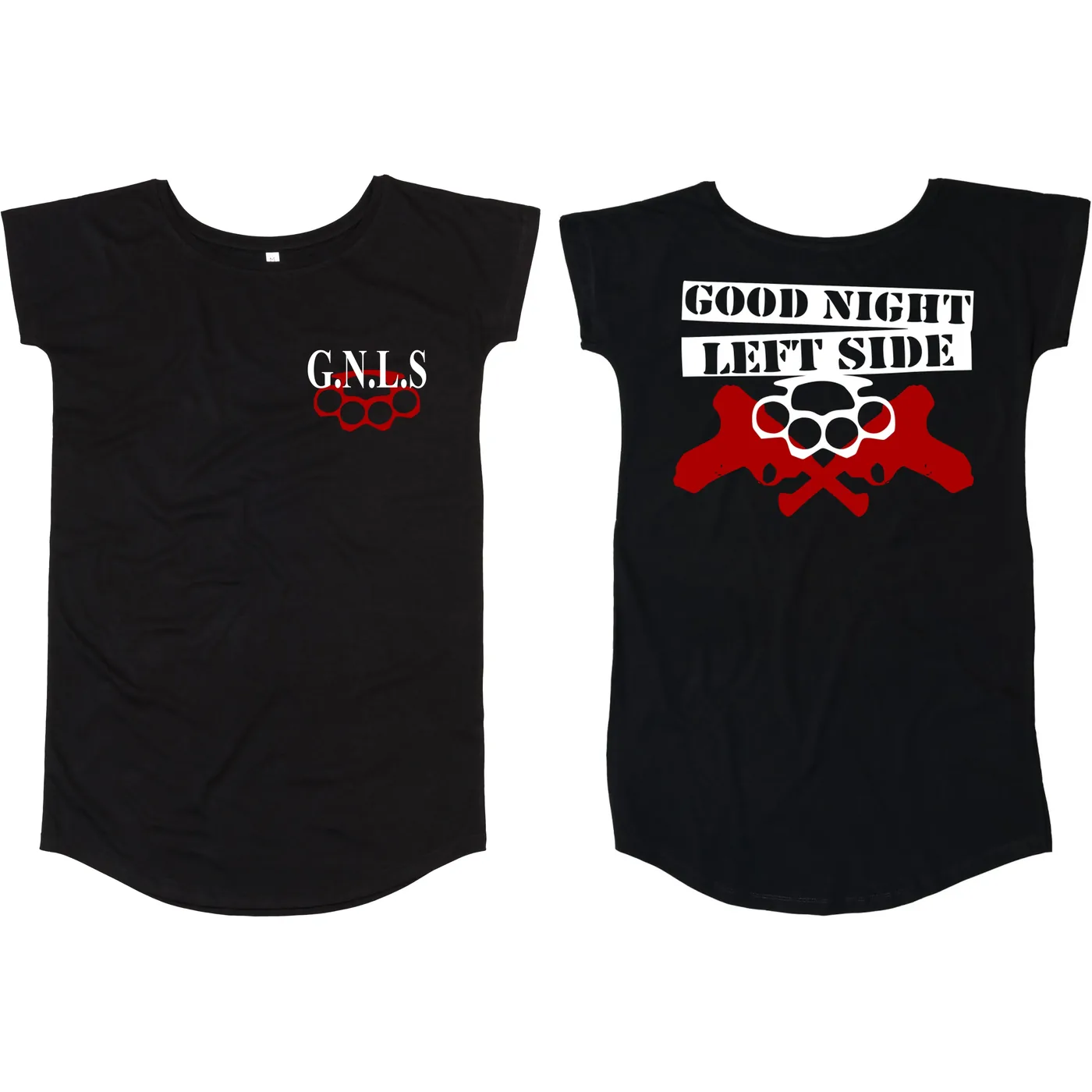 Damen T-Shirt Kleid - GNLS, Schlagring