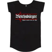 Damen T-Shirt Kleid - Reichsbürger, Heimat - gewählte Variante
