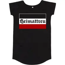 Damen T-Shirt Kleid - Heimattreu - gewählte Variante
