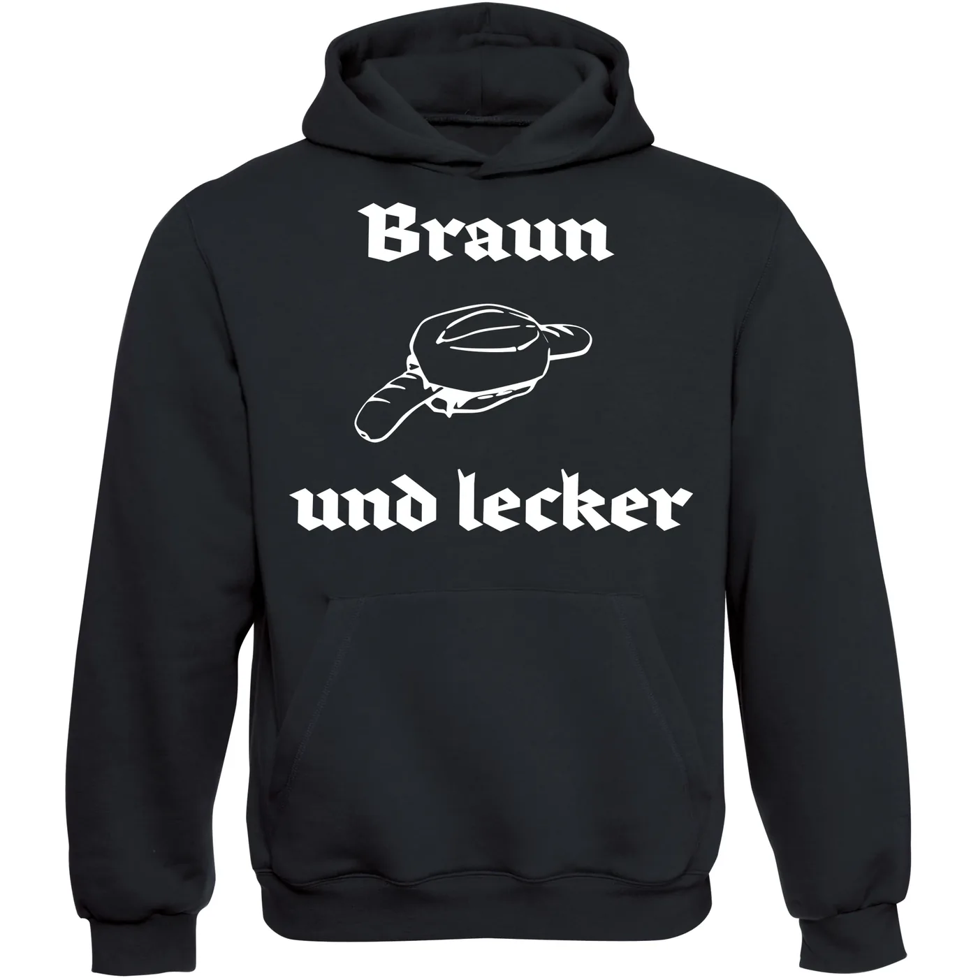 Kinder Kapuzenpullover - Braun und lecker