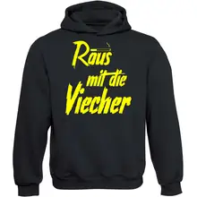 Kinder Kapuzenpullover - Raus mit die Viecher - gewählte Variante
