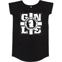 Damen T-Shirt Kleid - GNLS, Kreuz Vorderseite