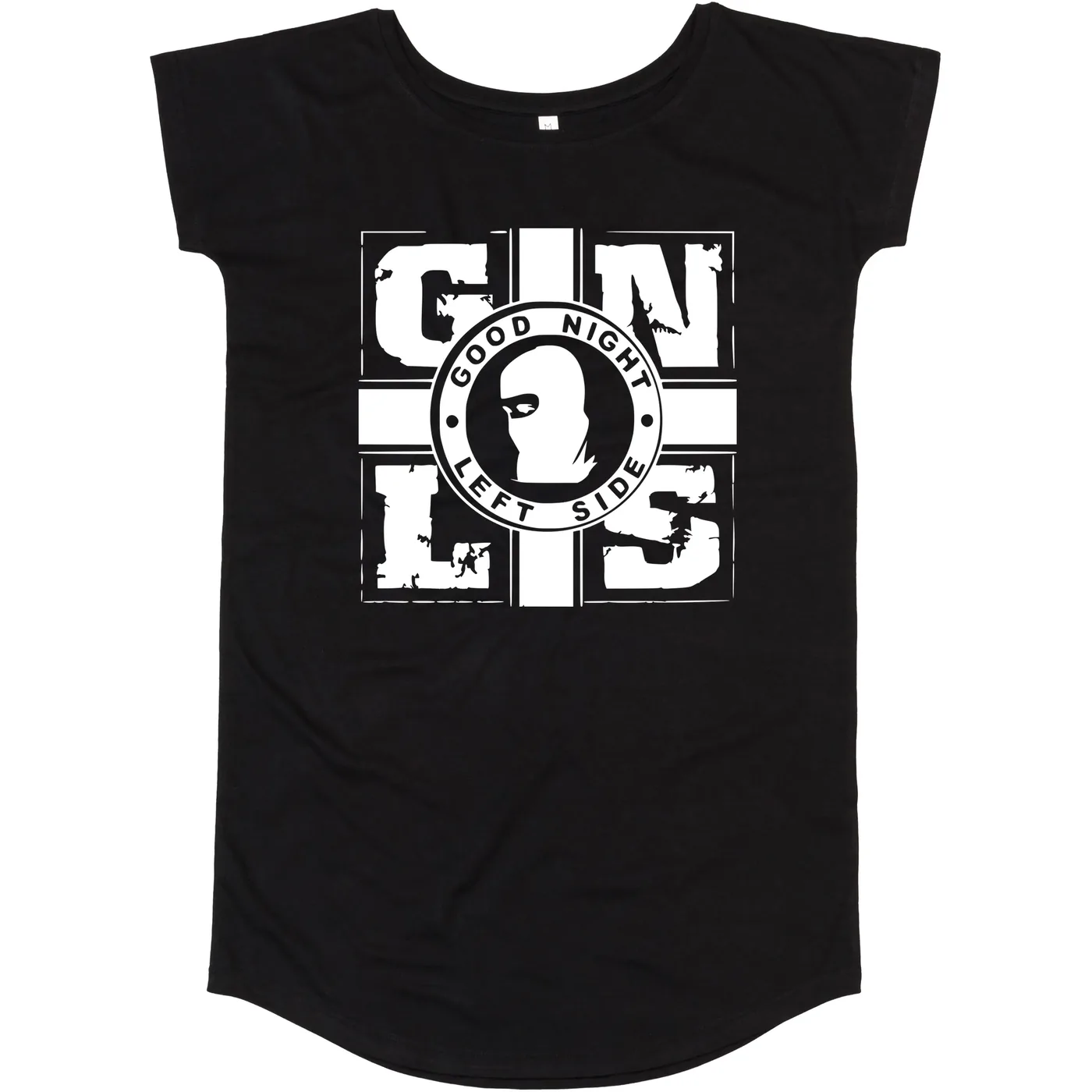 Damen T-Shirt Kleid - GNLS, Kreuz