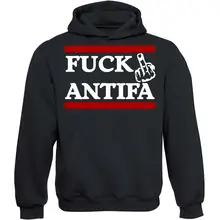 Kinder Kapuzenpullover - Fuck Antifa Vorderseite