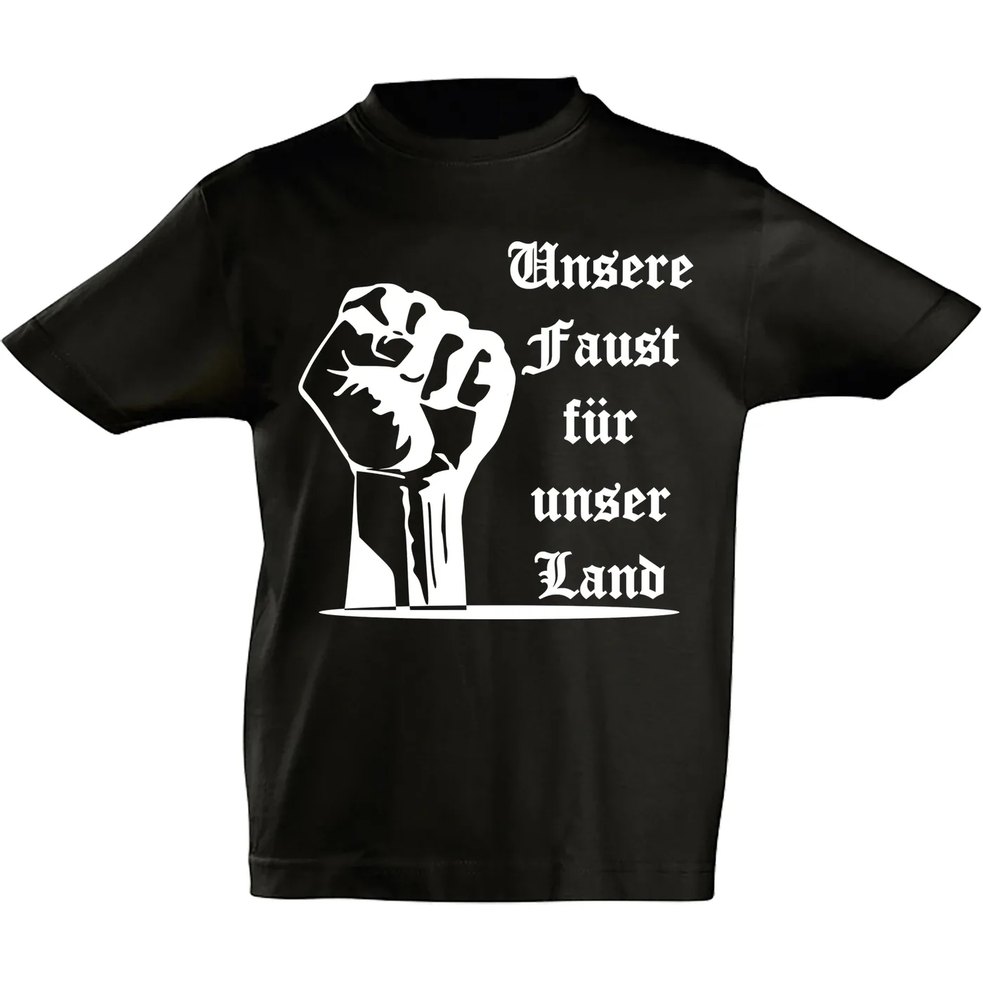 Kinder T-Shirt - Unsere Faust für unser Land