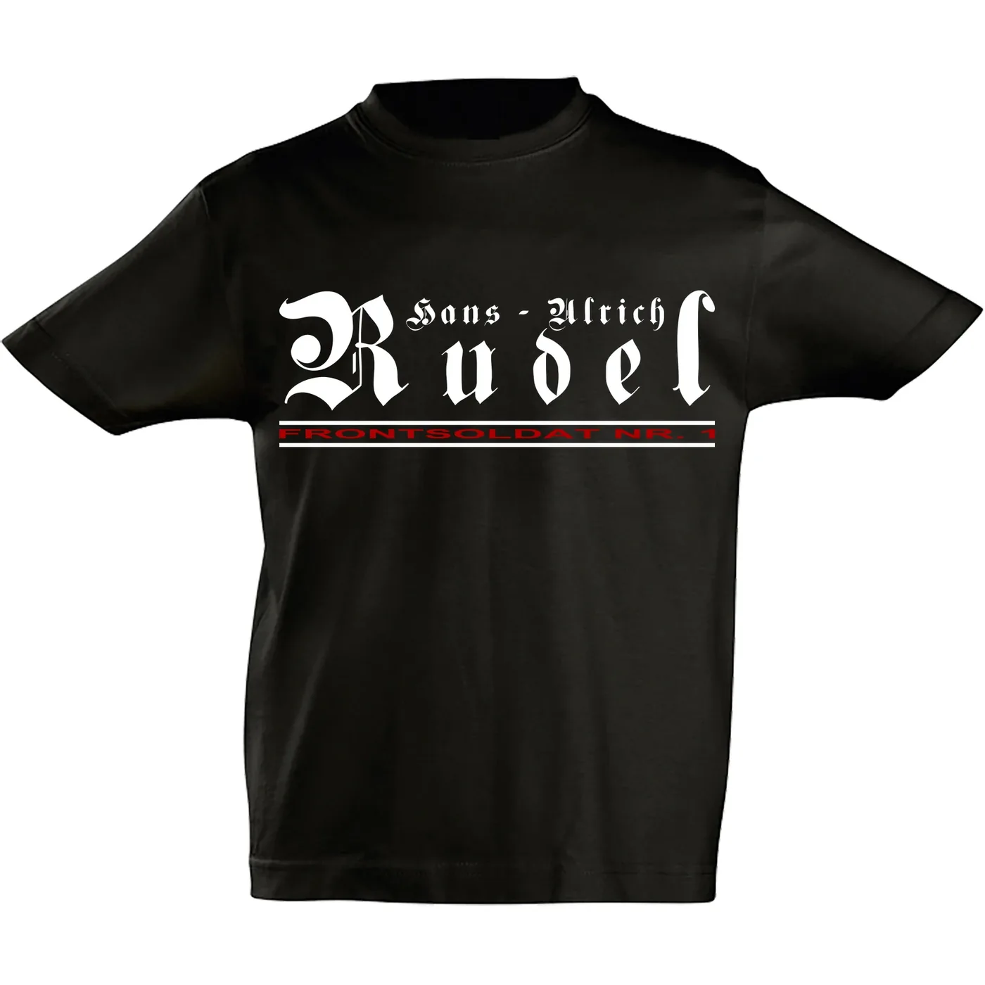 Kinder T-Shirt - Hans Ulrich Rudel, Frontsoldat