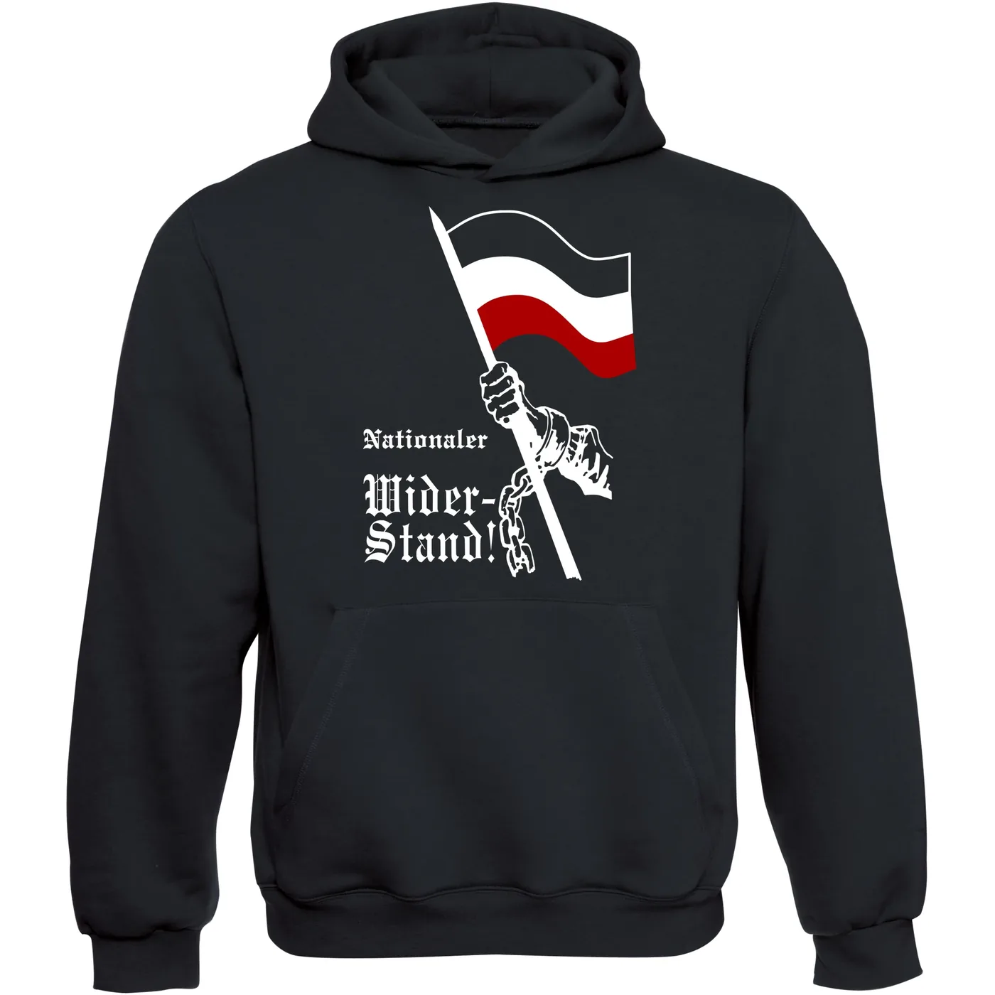 Kinder Kapuzenpullover - Nationaler Widerstand, Fahne