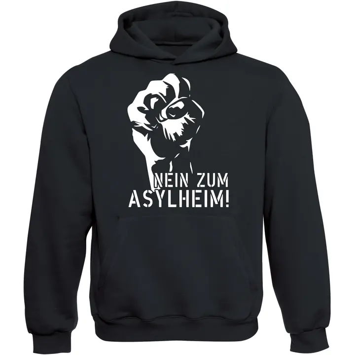 Kinder Kapuzenpullover - Nein zum Asylheim