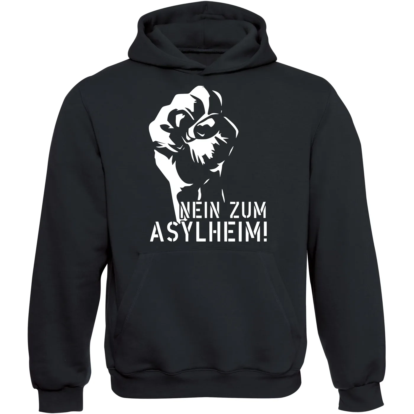 Kinder Kapuzenpullover - Nein zum Asylheim