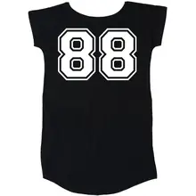 Damen T-Shirt Kleid - 100% White Rückseite