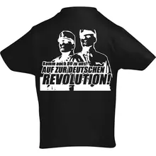 Kinder T-Shirt - Komm zur Revolution Rückseite