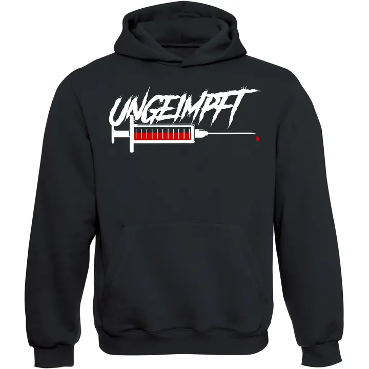 Kinder Kapuzenpullover - Ungeimpft, Spritze