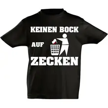 Kinder T-Shirt - Keinen Bock auf Zecken Vorderseite