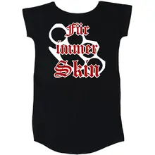 Damen T-Shirt Kleid - Für immer Skin Rückseite