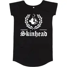Damen T-Shirt Kleid - Für immer Skin Vorderseite