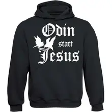 Kinder Kapuzenpullover - Odin statt Jesus Vorderseite
